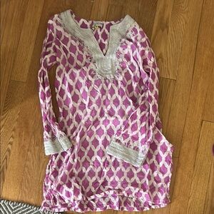 Pink Roller Rabbit Swim Coverup